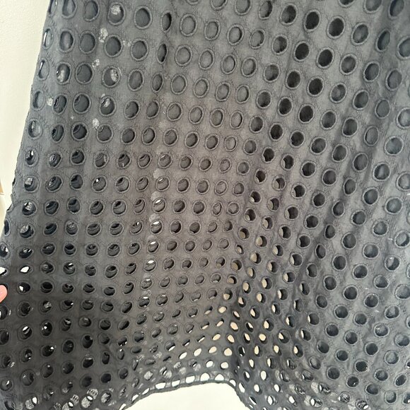 NWOT Solid & Striped Annika Midi Dress Black Eyelet Spaghetti Strap Size Small - Picture 7 of 9